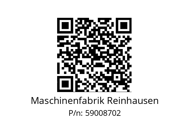   Maschinenfabrik Reinhausen 59008702