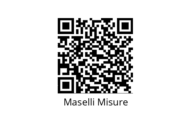  A0539047 Maselli Misure 