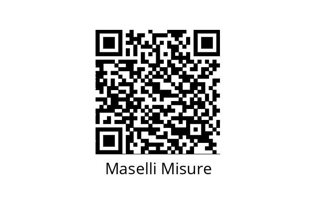  A0816037 Maselli Misure 