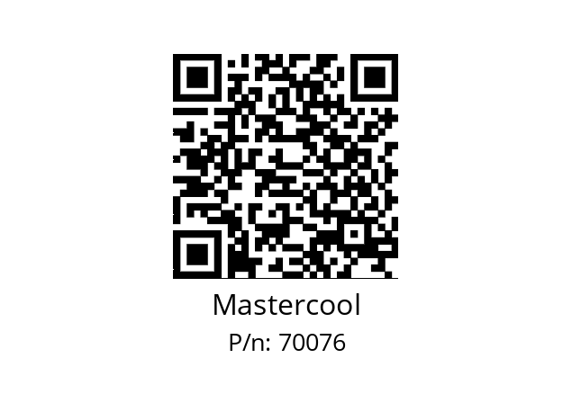   Mastercool 70076