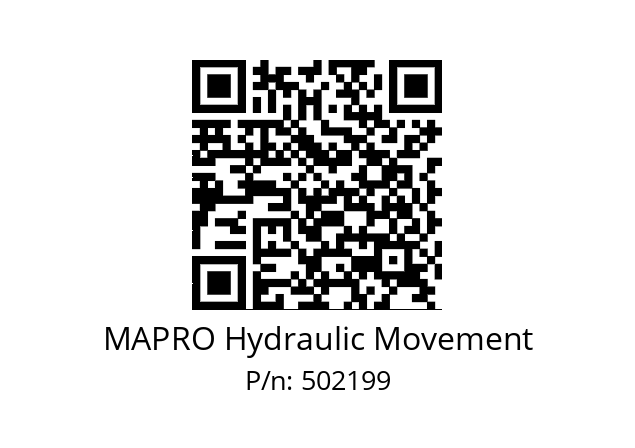   MAPRO Hydraulic Movement 502199