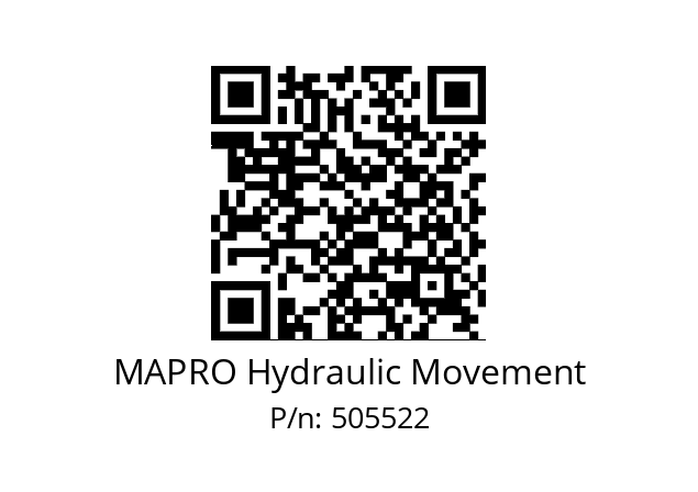   MAPRO Hydraulic Movement 505522