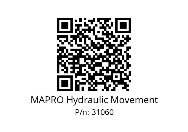   MAPRO Hydraulic Movement 31060