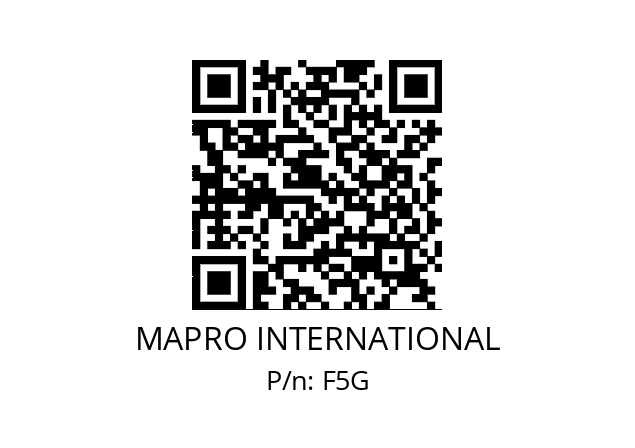   MAPRO INTERNATIONAL F5G