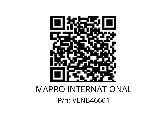   MAPRO INTERNATIONAL VENB46601