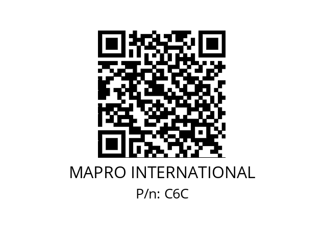   MAPRO INTERNATIONAL C6C