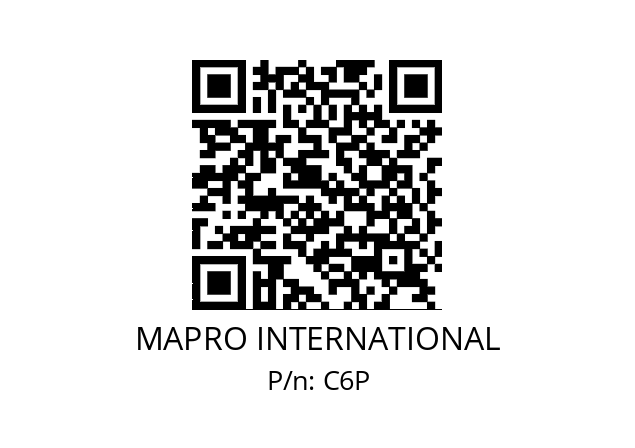   MAPRO INTERNATIONAL C6P