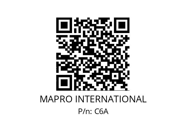   MAPRO INTERNATIONAL C6A