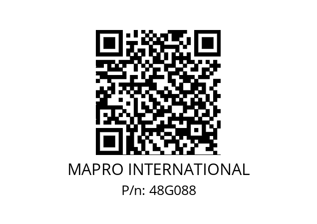   MAPRO INTERNATIONAL 48G088