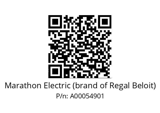   Marathon Electric (brand of Regal Beloit) A00054901