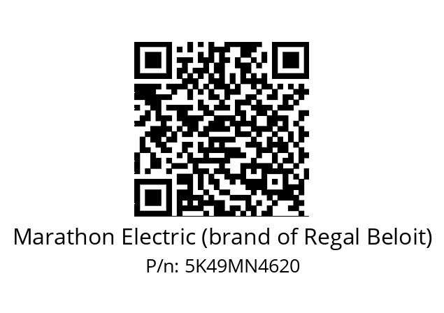   Marathon Electric (brand of Regal Beloit) 5K49MN4620