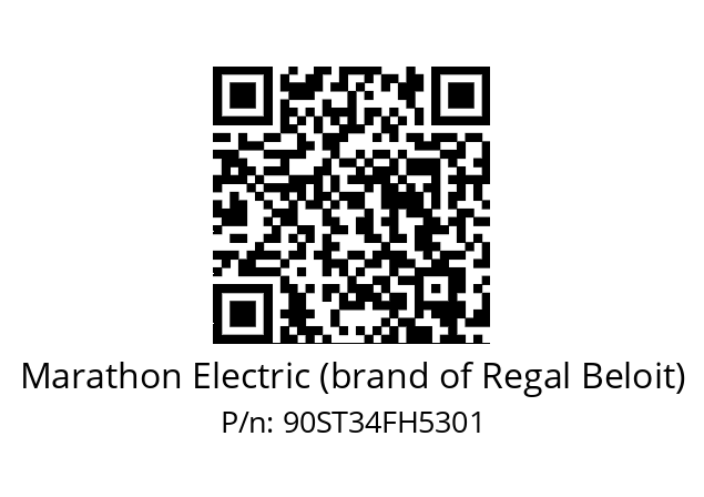   Marathon Electric (brand of Regal Beloit) 90ST34FH5301