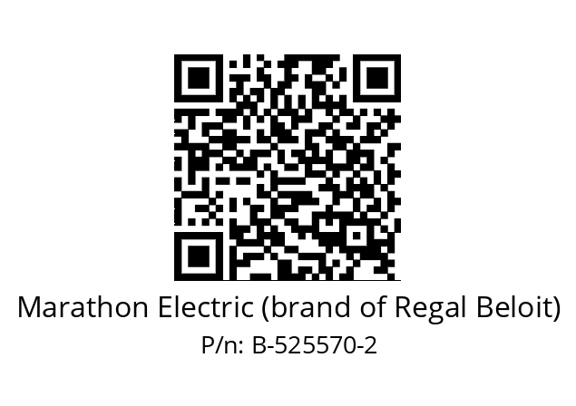   Marathon Electric (brand of Regal Beloit) B-525570-2