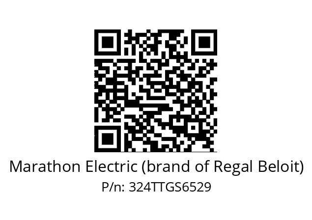   Marathon Electric (brand of Regal Beloit) 324TTGS6529