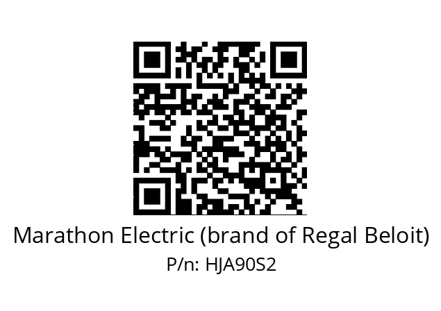   Marathon Electric (brand of Regal Beloit) HJA90S2