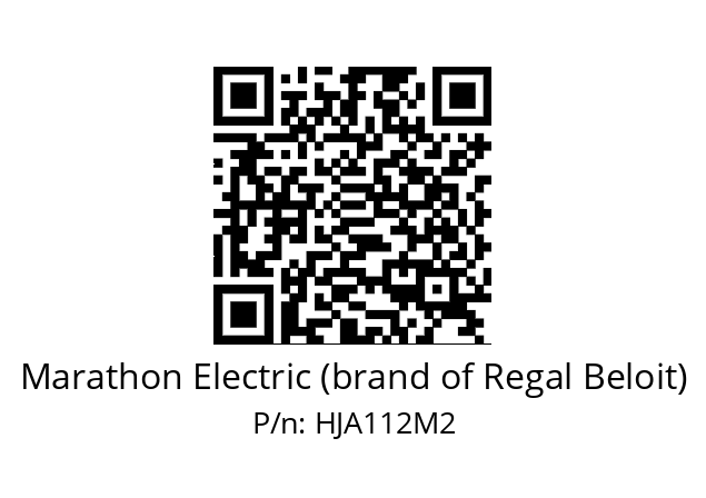   Marathon Electric (brand of Regal Beloit) HJA112M2