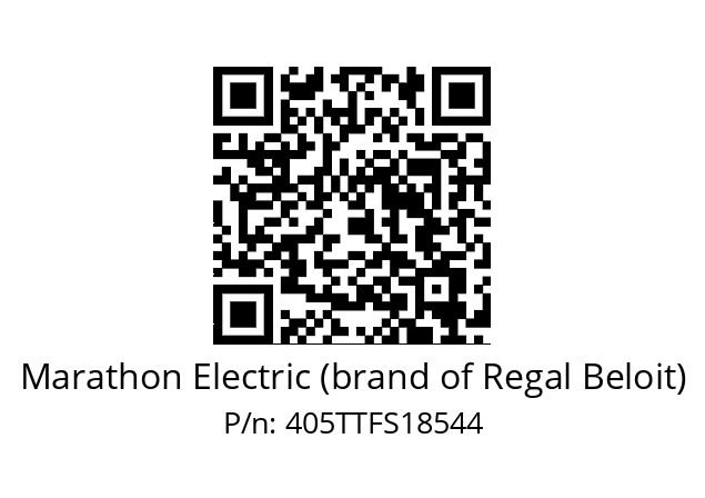   Marathon Electric (brand of Regal Beloit) 405TTFS18544