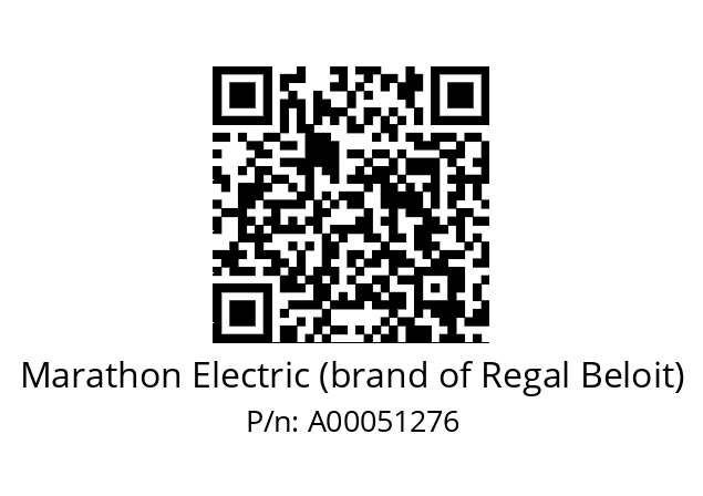   Marathon Electric (brand of Regal Beloit) A00051276