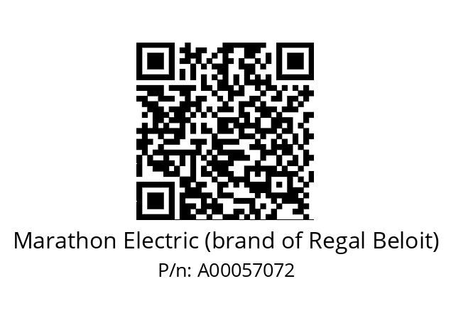   Marathon Electric (brand of Regal Beloit) A00057072