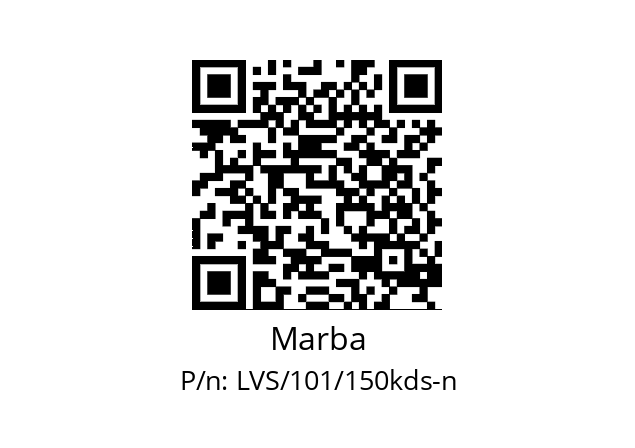   Marba LVS/101/150kds-n