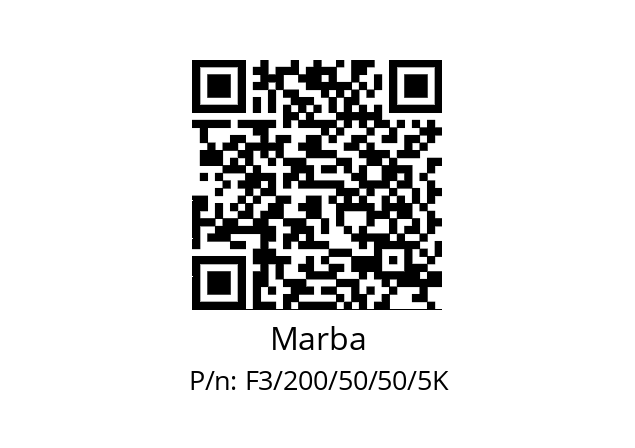   Marba F3/200/50/50/5K