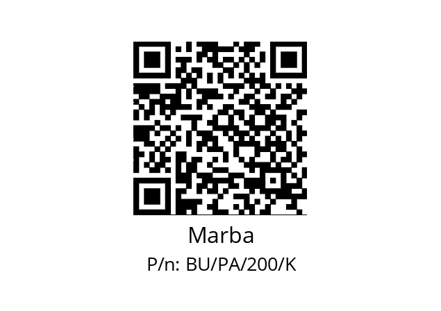   Marba BU/PA/200/K