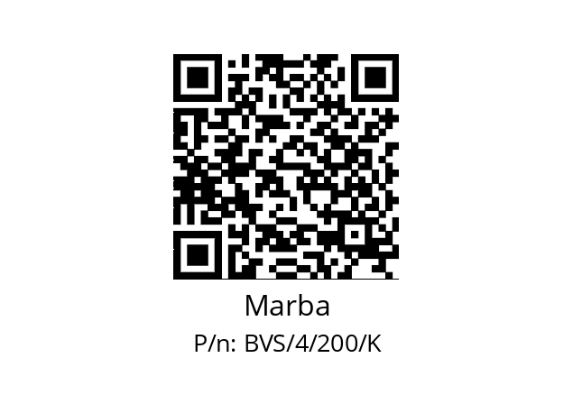   Marba BVS/4/200/K