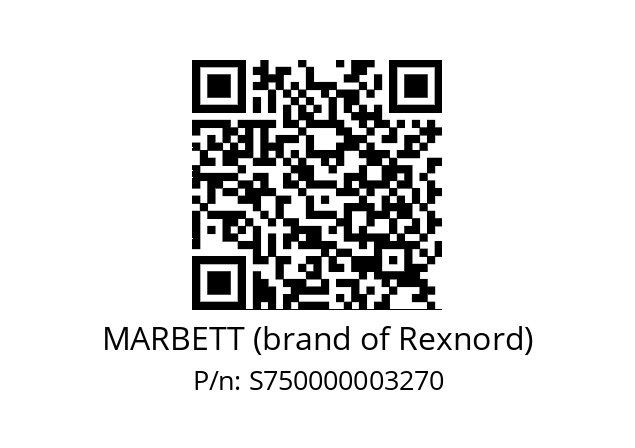   MARBETT (brand of Rexnord) S750000003270