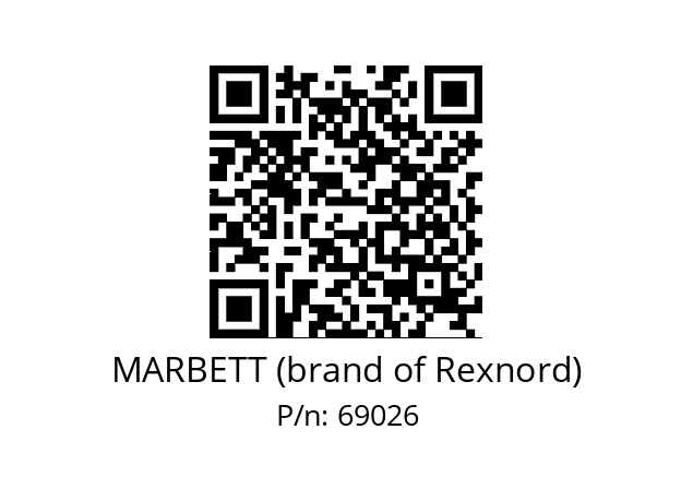   MARBETT (brand of Rexnord) 69026