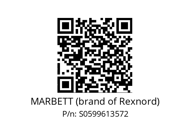   MARBETT (brand of Rexnord) S0599613572