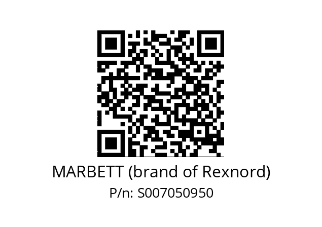   MARBETT (brand of Rexnord) S007050950