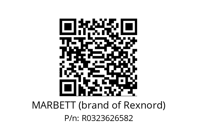   MARBETT (brand of Rexnord) R0323626582