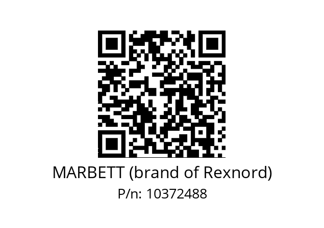   MARBETT (brand of Rexnord) 10372488