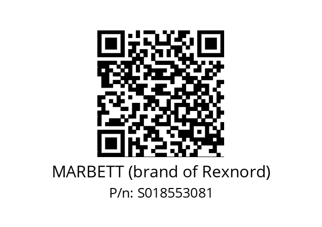   MARBETT (brand of Rexnord) S018553081