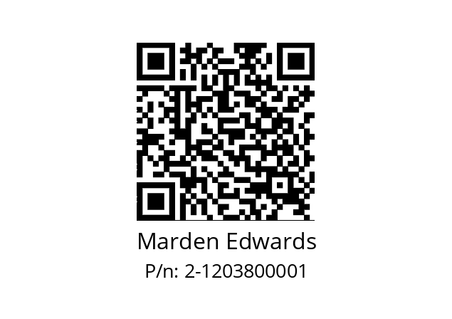   Marden Edwards 2-1203800001