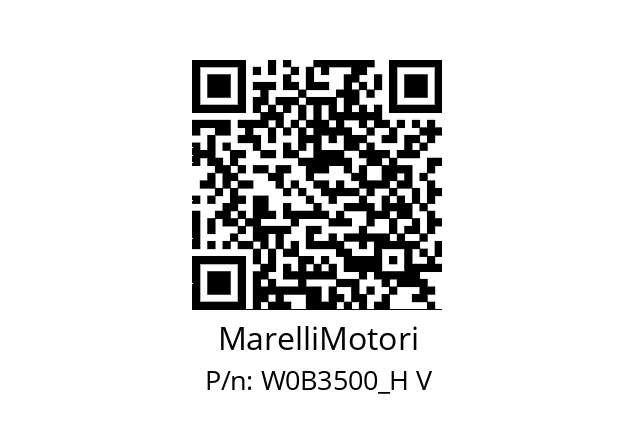   MarelliMotori W0B3500_H V