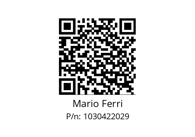   Mario Ferri 1030422029