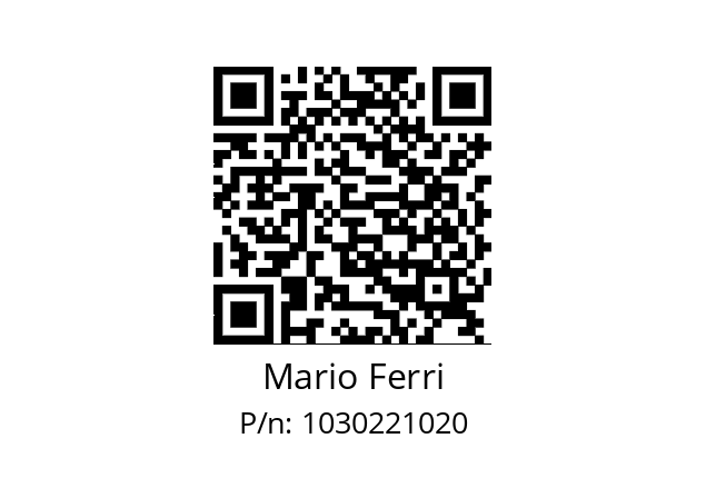   Mario Ferri 1030221020