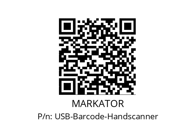   MARKATOR USB-Barcode-Handscanner