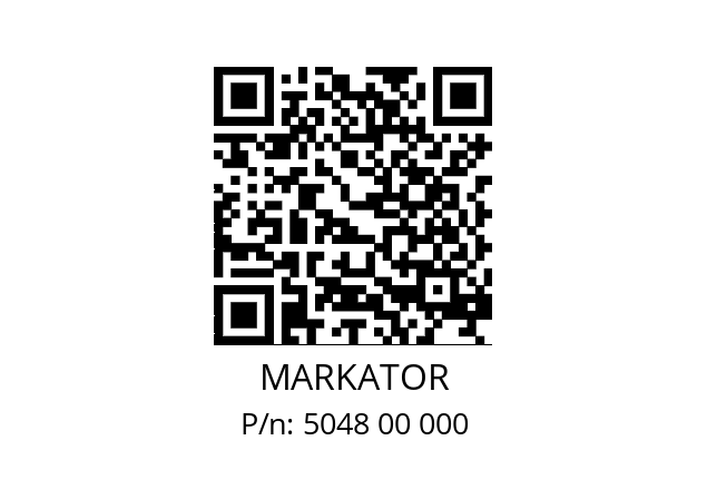   MARKATOR 5048 00 000