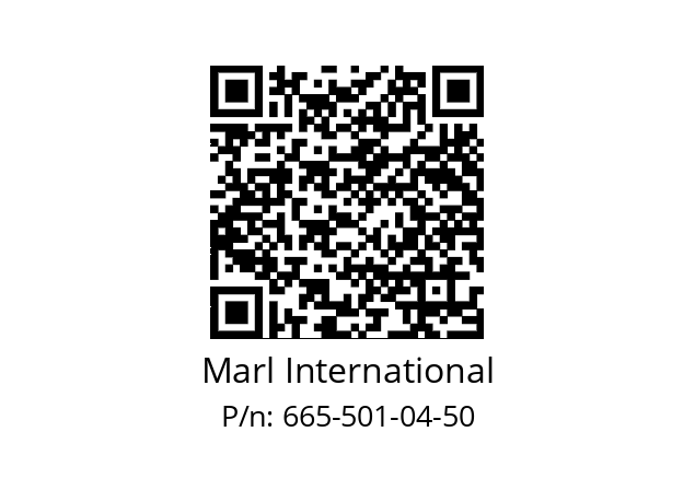   Marl International 665-501-04-50