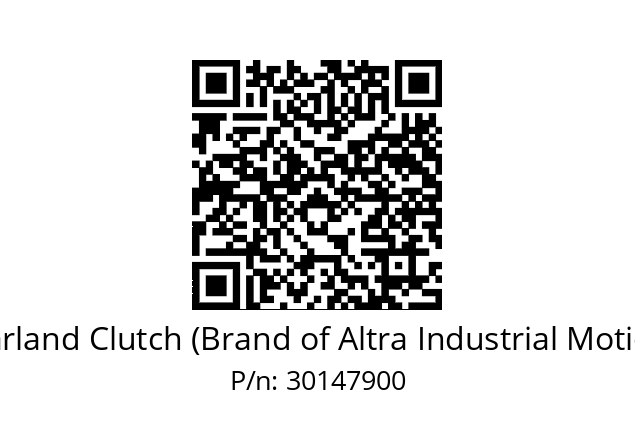   Marland Clutch (Brand of Altra Industrial Motion) 30147900