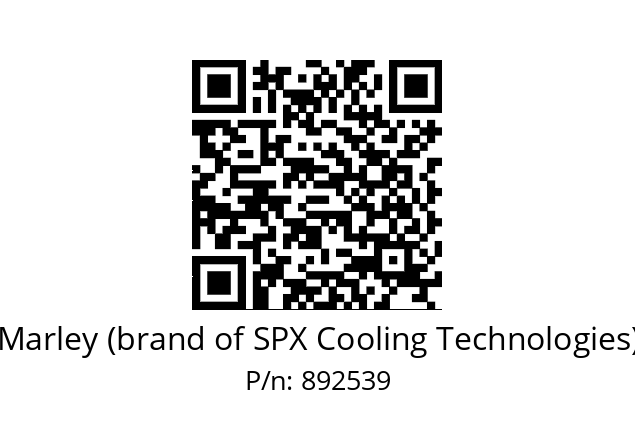   Marley (brand of SPX Cooling Technologies) 892539