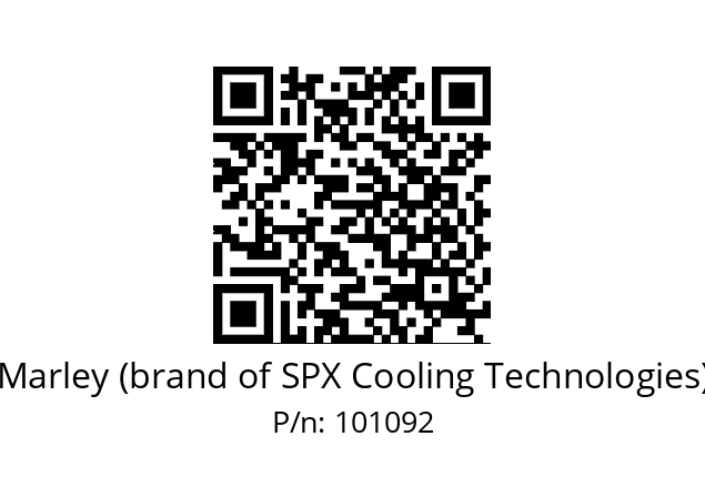   Marley (brand of SPX Cooling Technologies) 101092