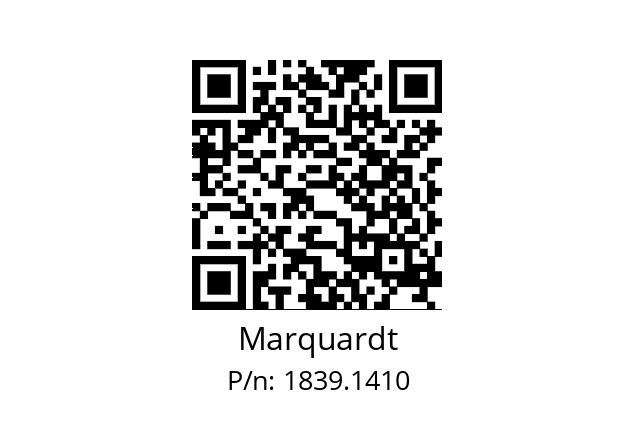   Marquardt 1839.1410