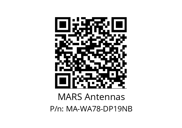   MARS Antennas MA-WA78-DP19NB