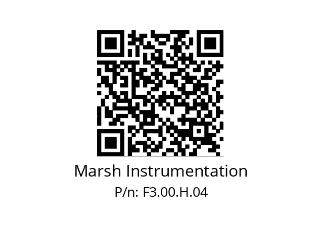   Marsh Instrumentation F3.00.H.04