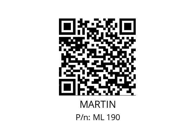   MARTIN ML 190