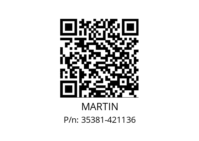   MARTIN 35381-421136