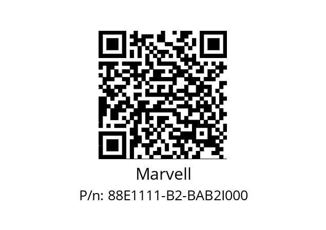   Marvell 88E1111-B2-BAB2I000